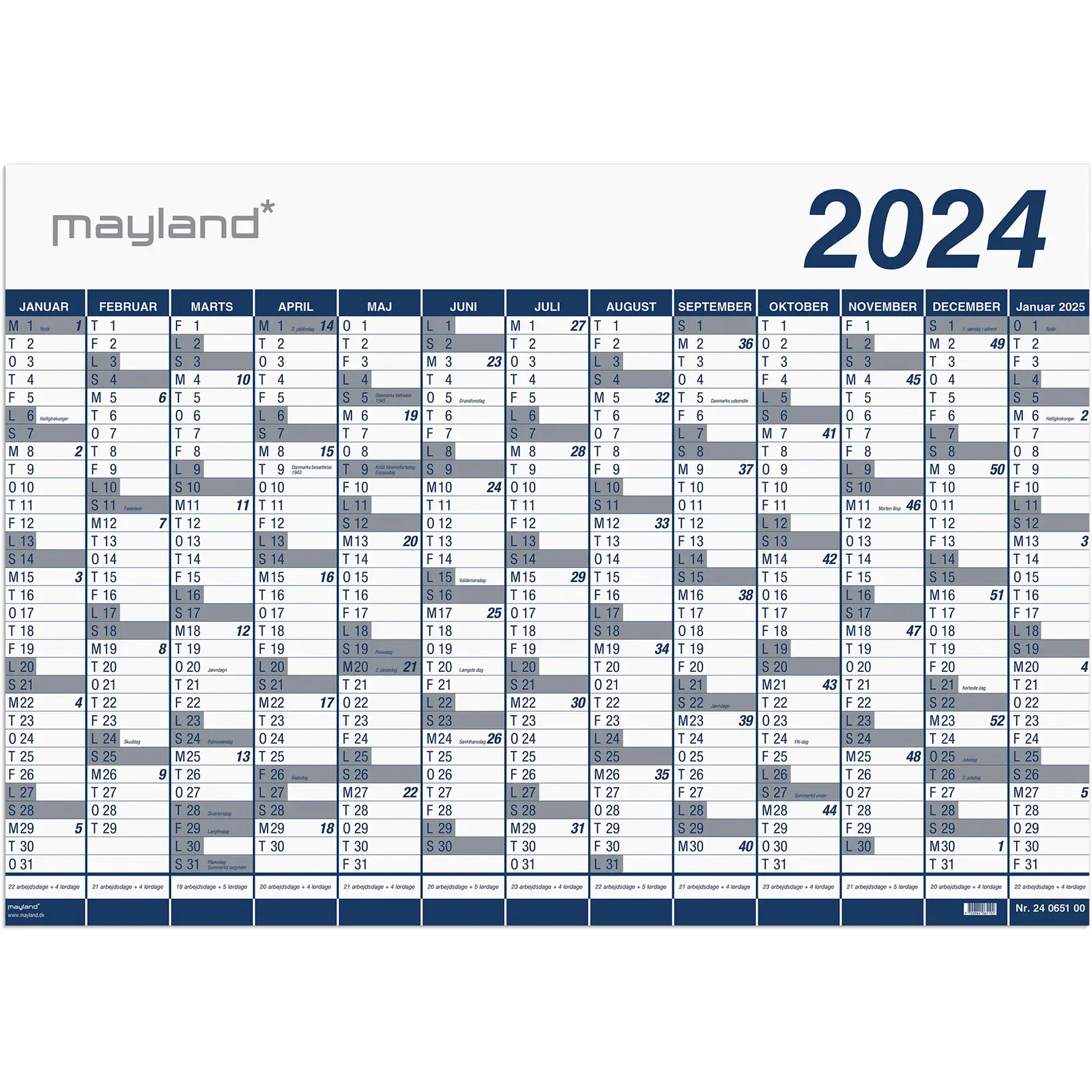 Formode sarkom Litteratur Mayland Kalender 2023 | Køb billig Kalender fra Mayland 📆