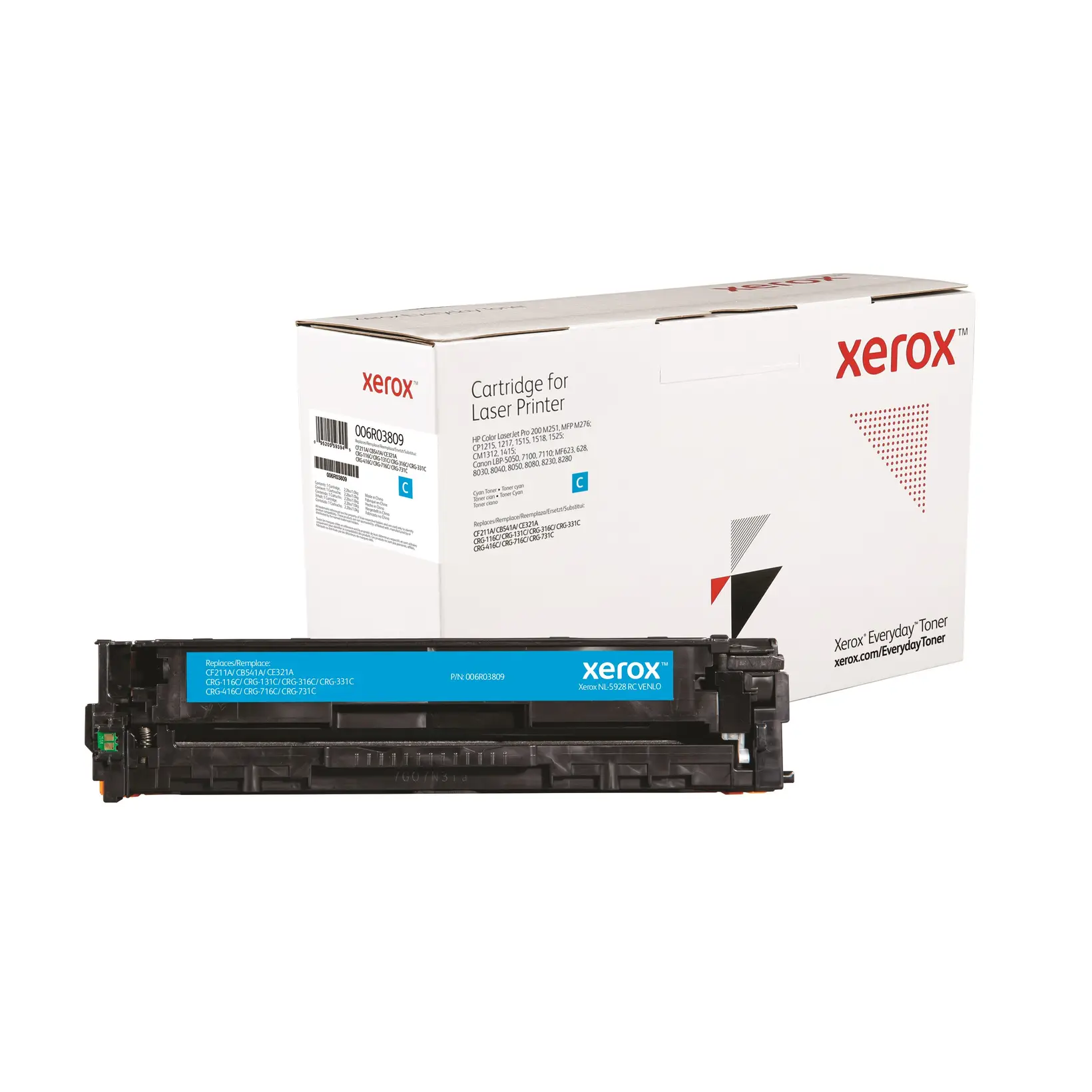 Xerox everyday toner cyan cartridge hp 131a 1 8k k b billigt p 