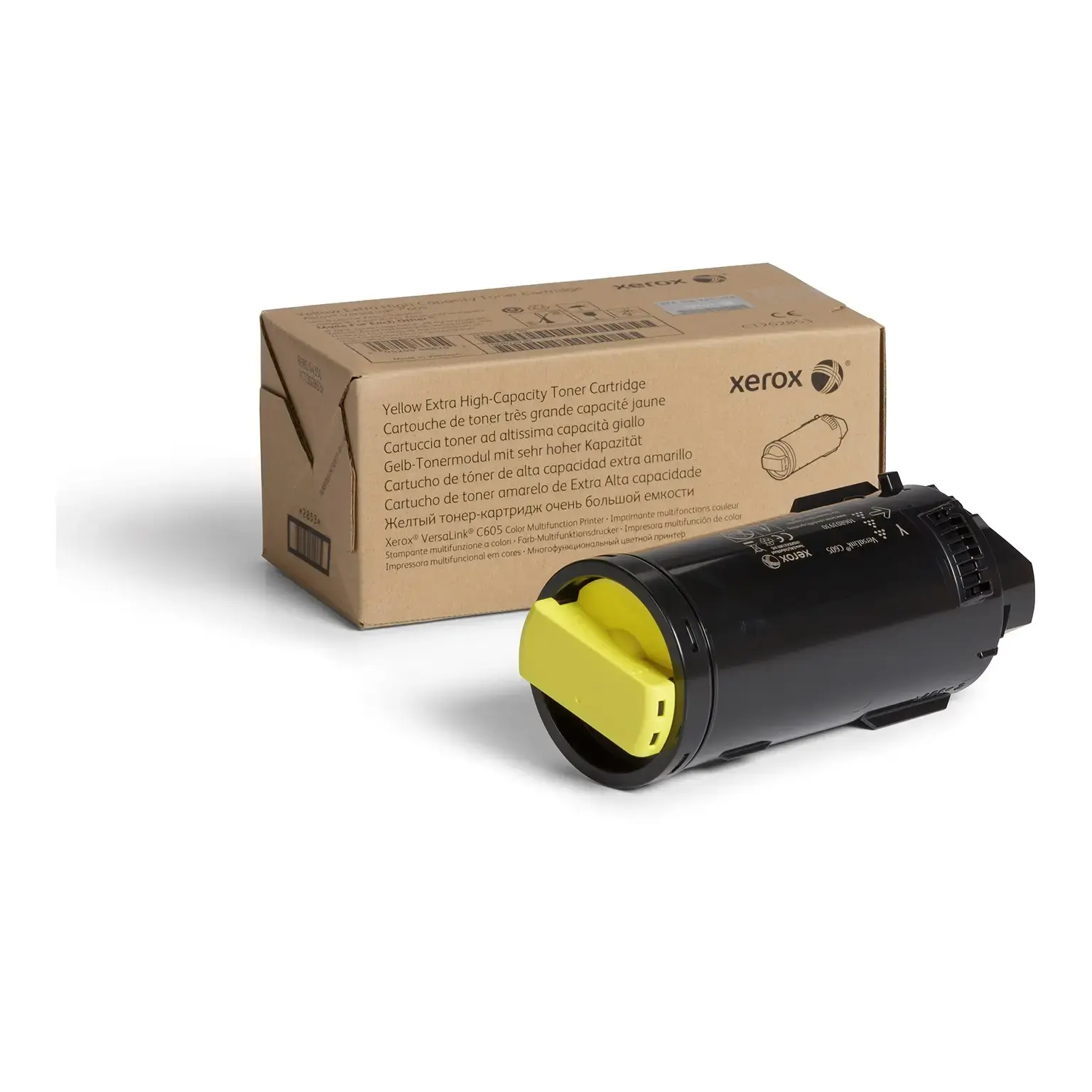 Xerox VersaLink C605 Yellow Toner Hi cap.16.8K - Køb billigt på Grafical.dk