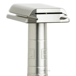 Safety Razor MEDIUM Aircraft Aluminium - Henson Shaving