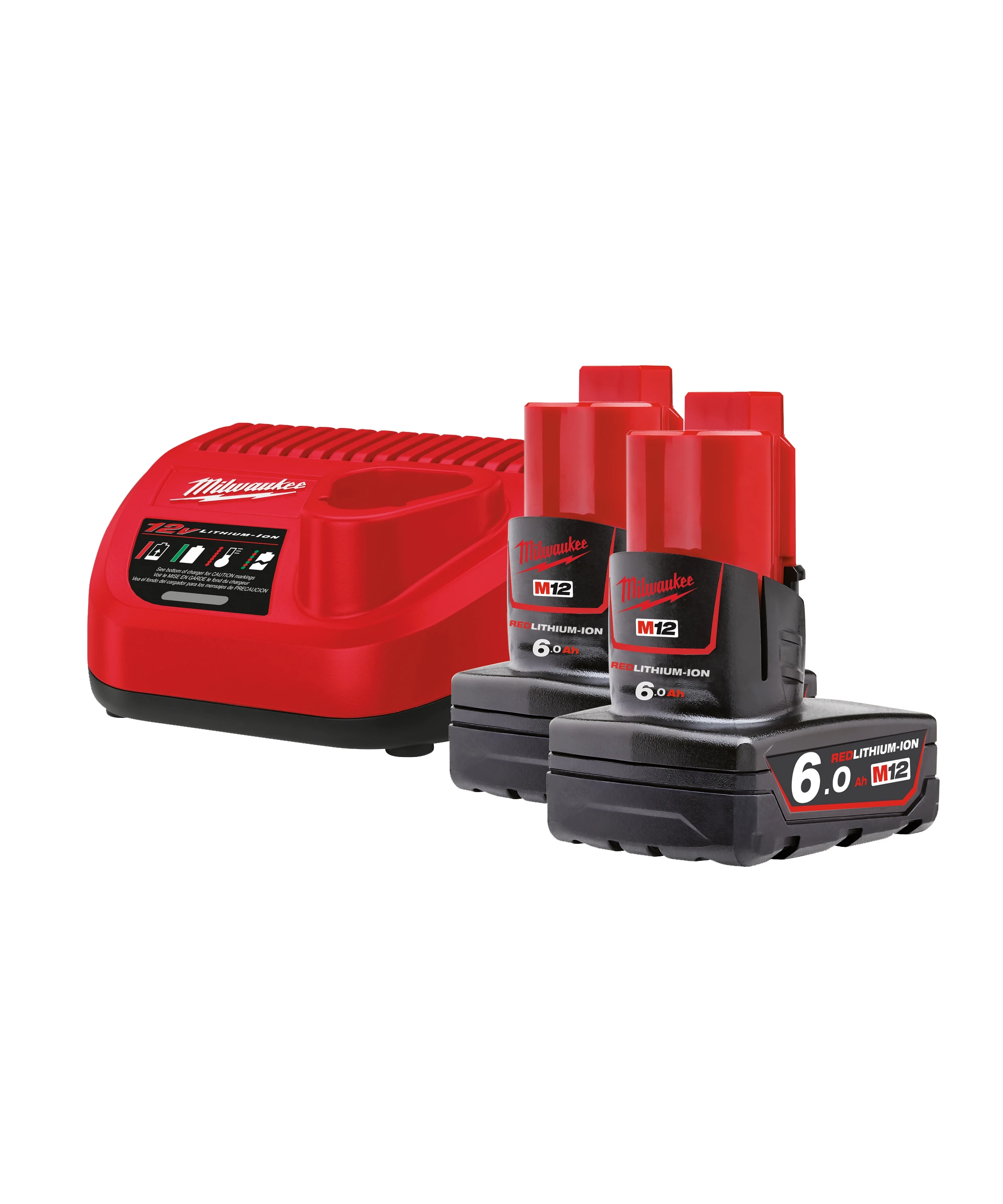 Milwaukee M12 batteripakke NRG 602