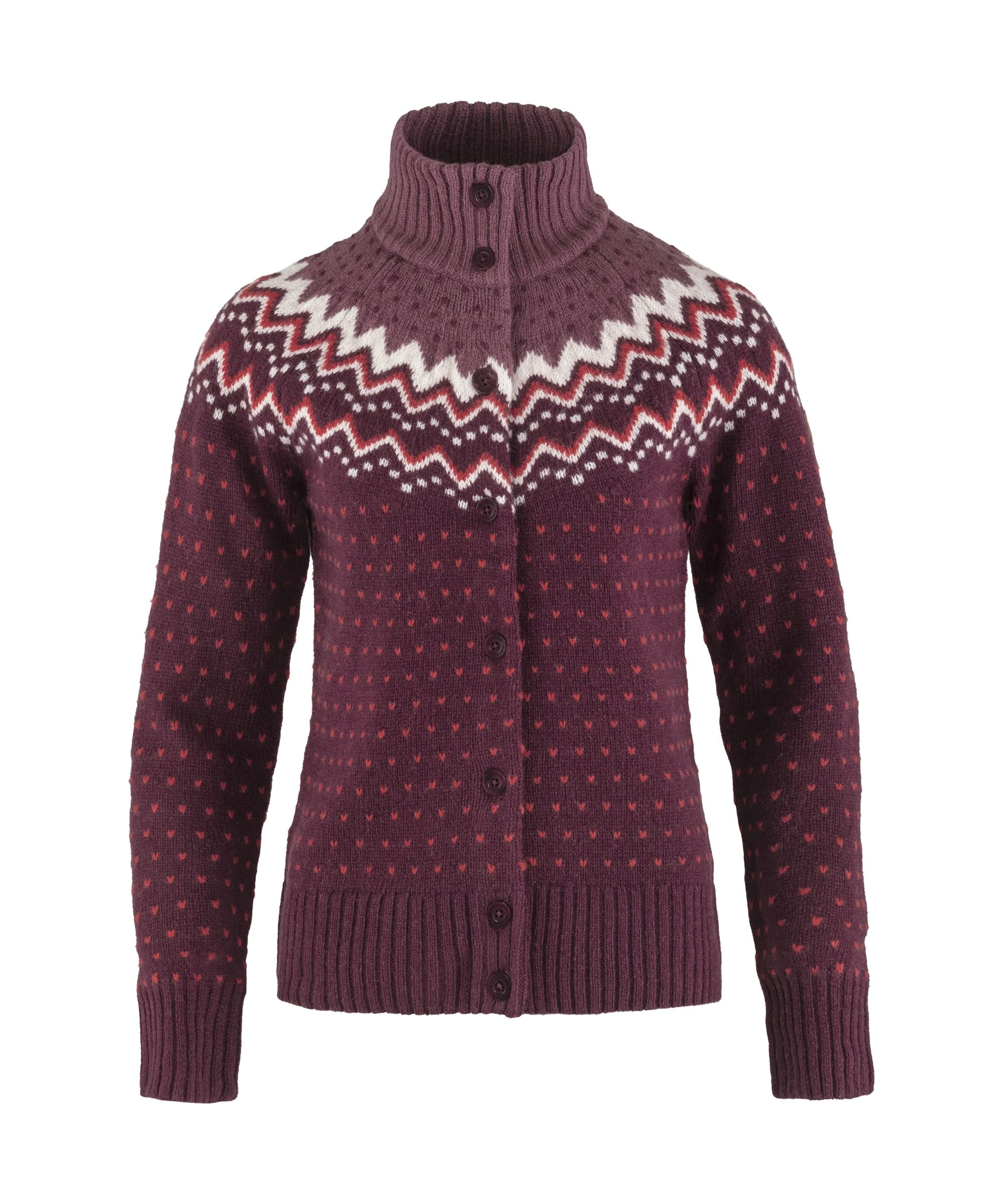 Fjall Raven Övik Knit Sweater W Navy Dames truien