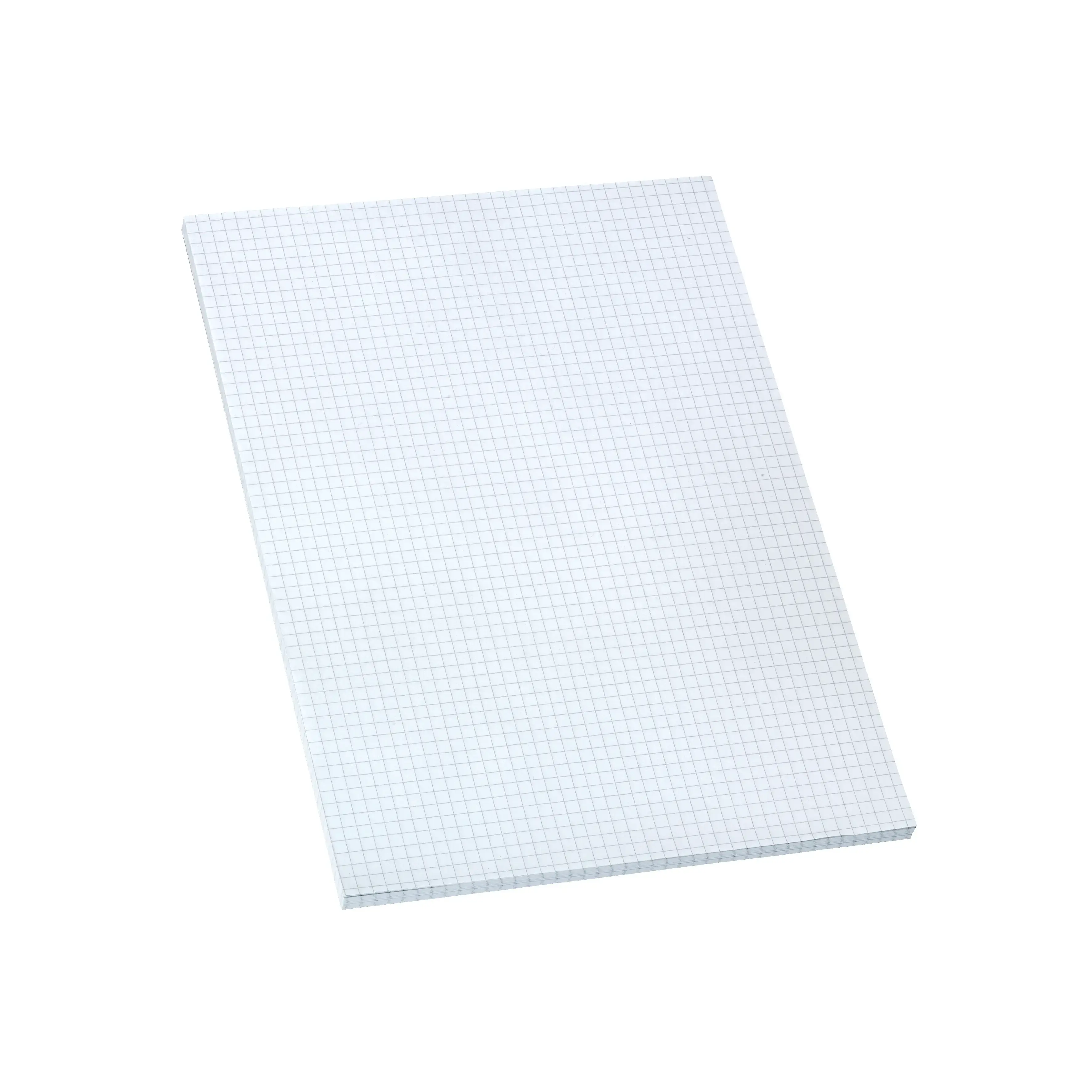 Standardblok A4 hvid kvadreret toplimet 60g u/huller - 5 stk - Køb ...