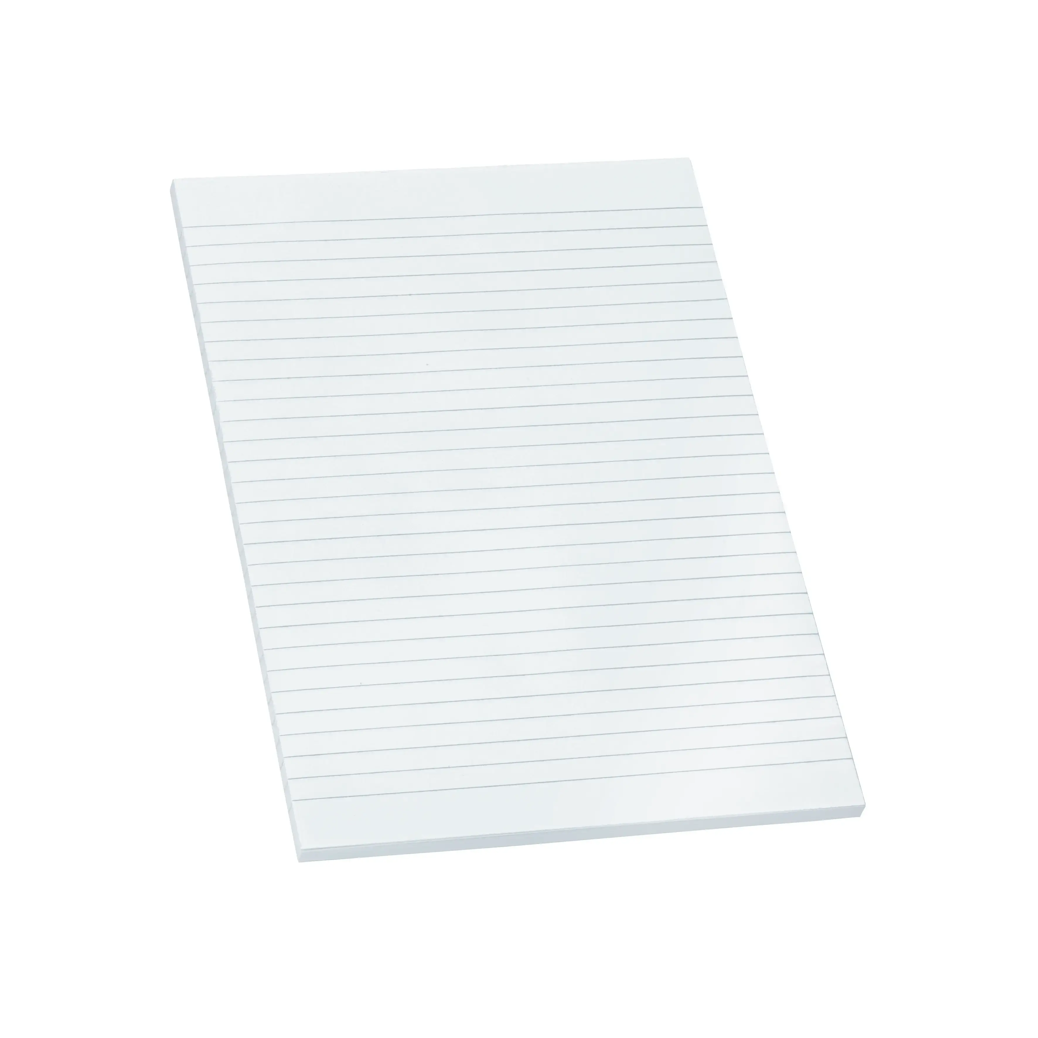 Notesblok A4 hvid linieret toplimet 60g u/huller - 5 stk - Køb billigt ...