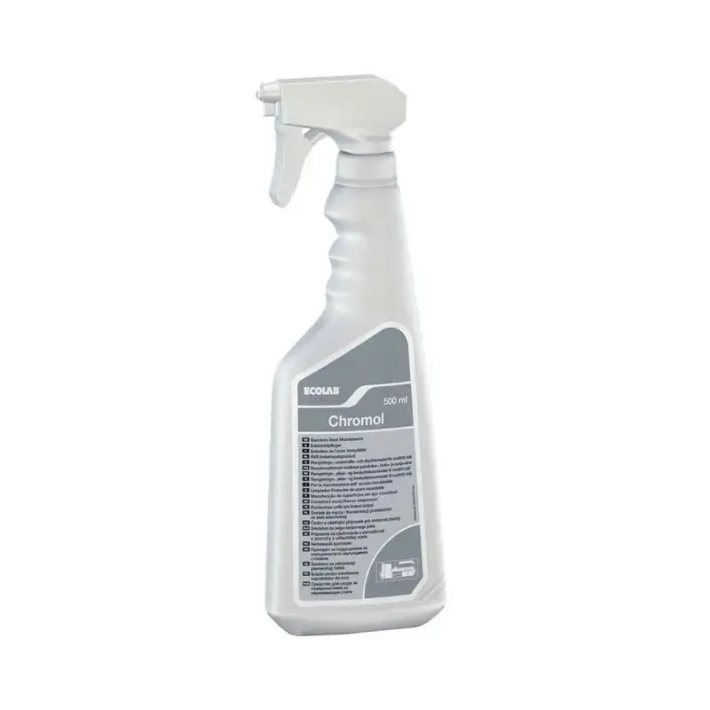 Stålpleje Ecolab Chromol 500ml - 6 stk - Køb billigt på Grafical.dk