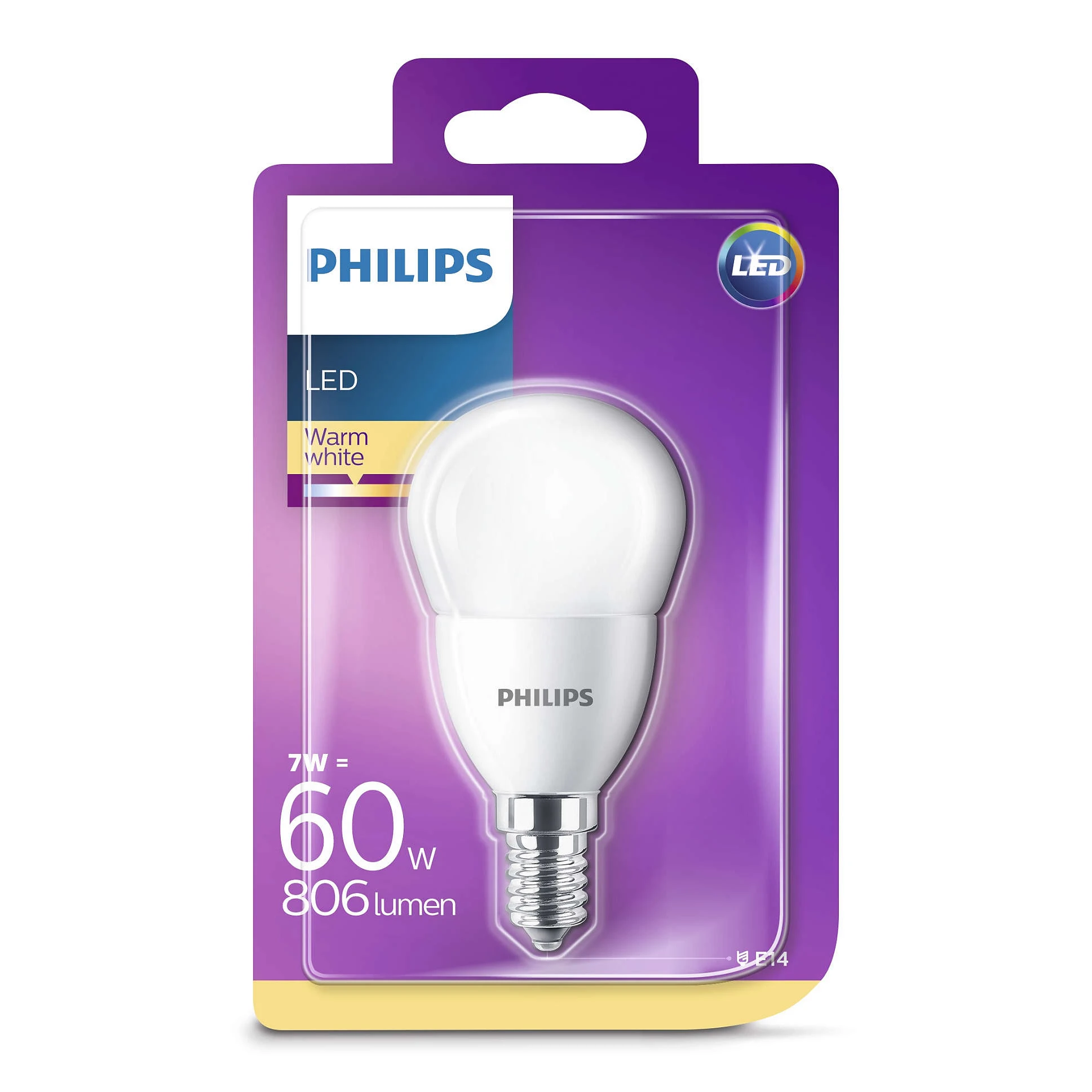 bøf Forretningsmand skrubbe Bulb LED 7W (806lm) E14 - Philips - Buy online