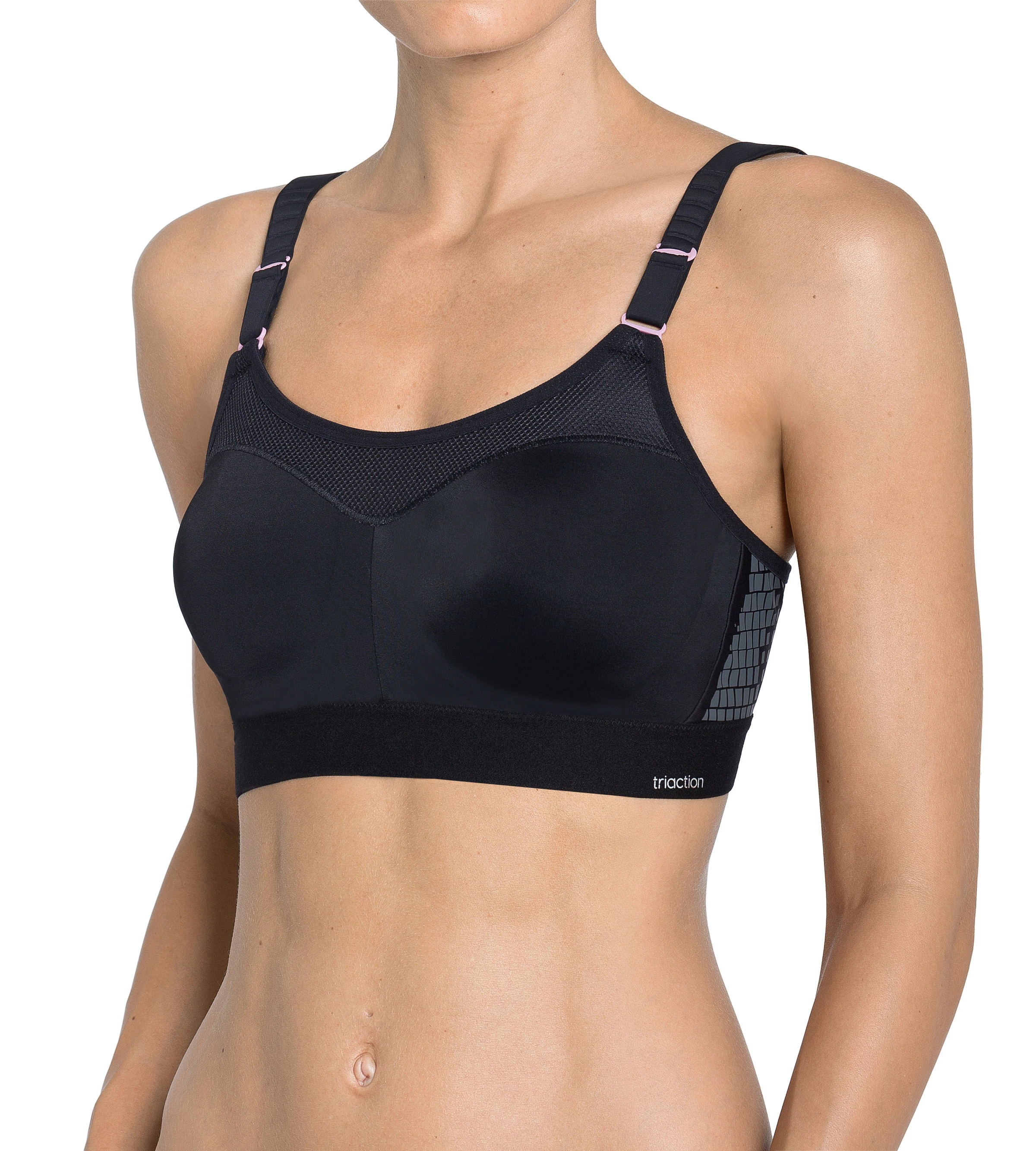 Triumph Triaction Control Lite W01 sports bra, Black • Price 53.2 €