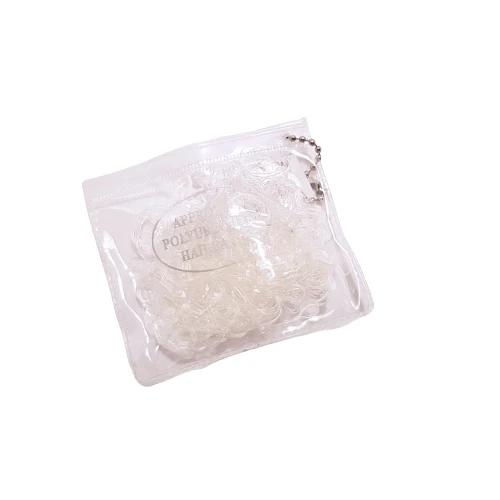 ELASTICS, 250 PCS., CLEAR