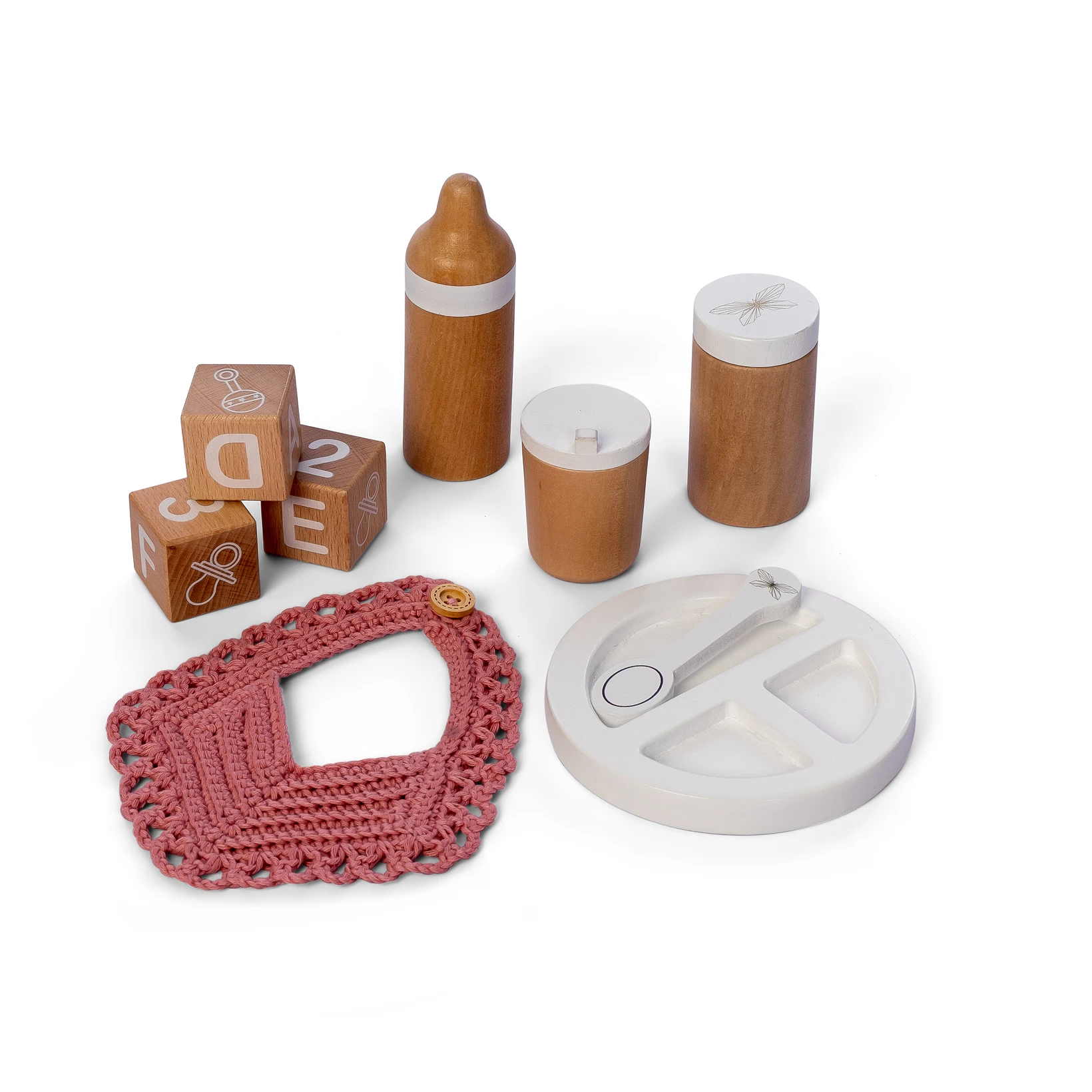 DOLL FEEDING SET 9 PARTS