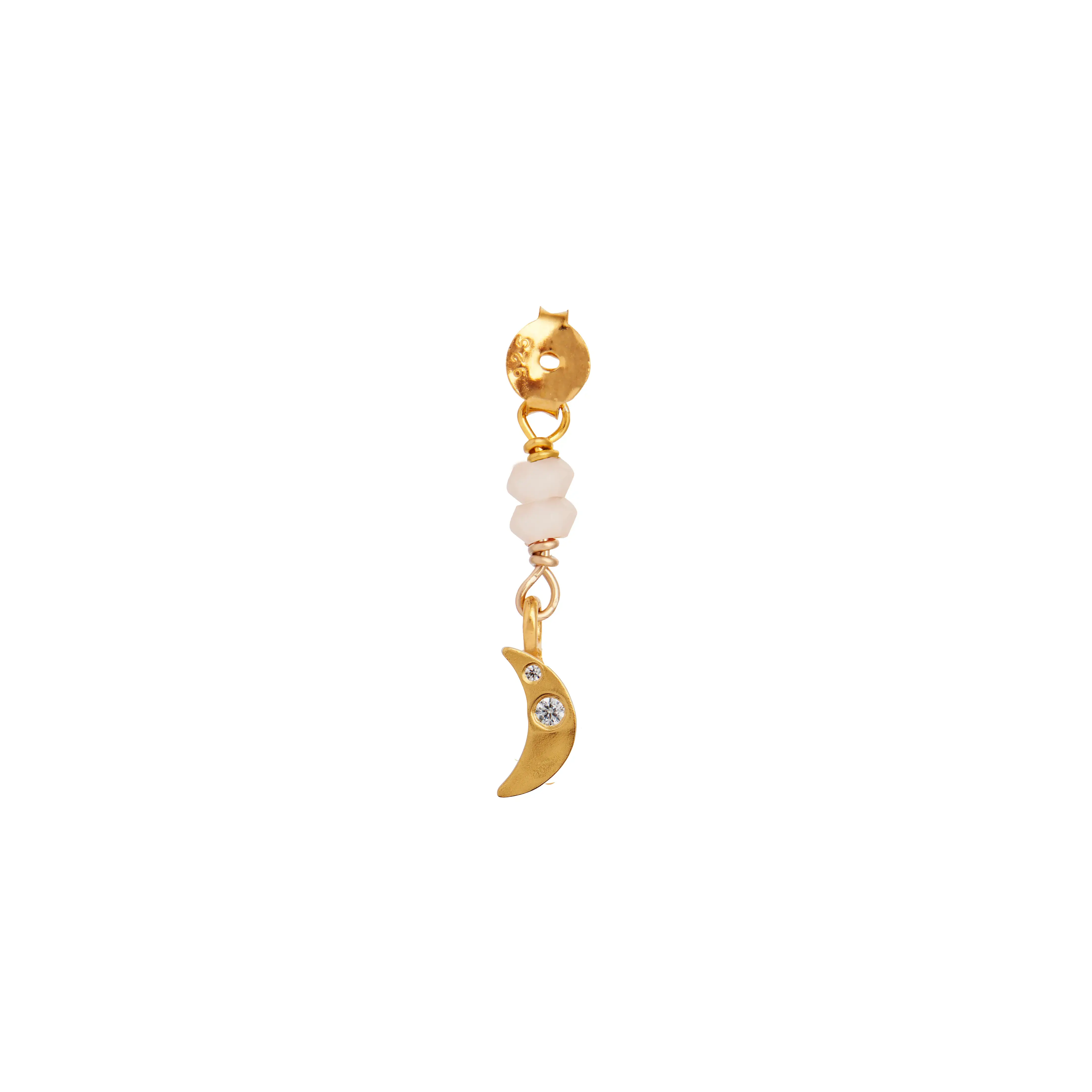 Stine a Petit Bella Moon Behind Earring - Single main image 0