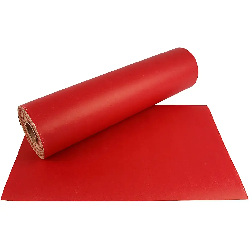 Gavepapir, rød, B: 50 cm, 60 g, 100 m/ 1 rl. - Køb billigt på Grafical.dk