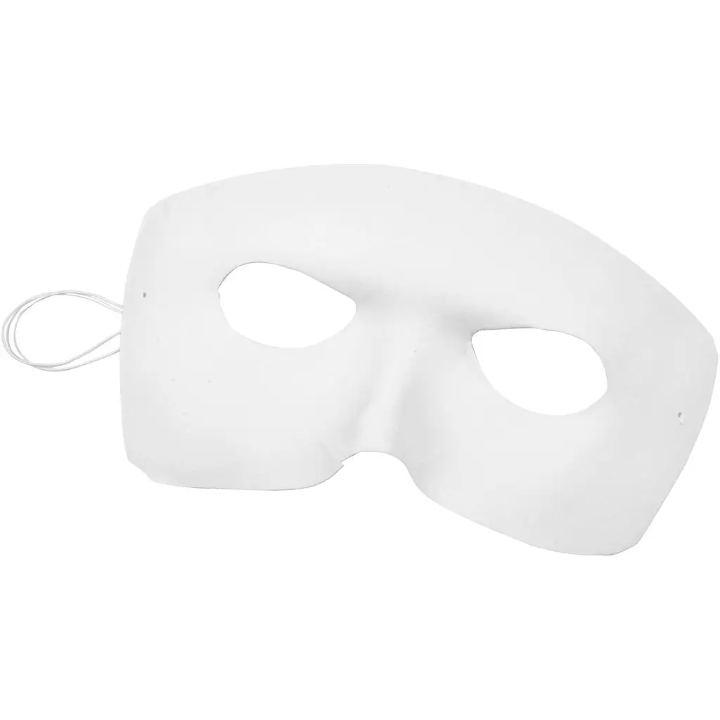 Dekorative flov Citron Maske, H: 12 cm, B: 17 cm, harlekin, 1stk. - Køb billigt på Grafical.dk