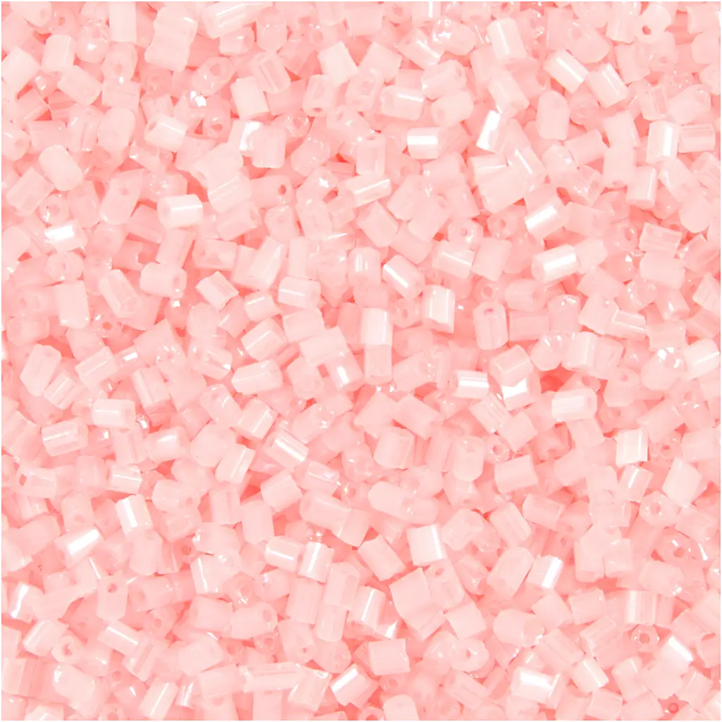 Rocaiperler Str 15 0 Diam 1 7 Mm Transparent Rosa 2 cut 25g rocaiperler-str-15-0-diam-1-7-mm-transparent-rosa-2-cut-25g
