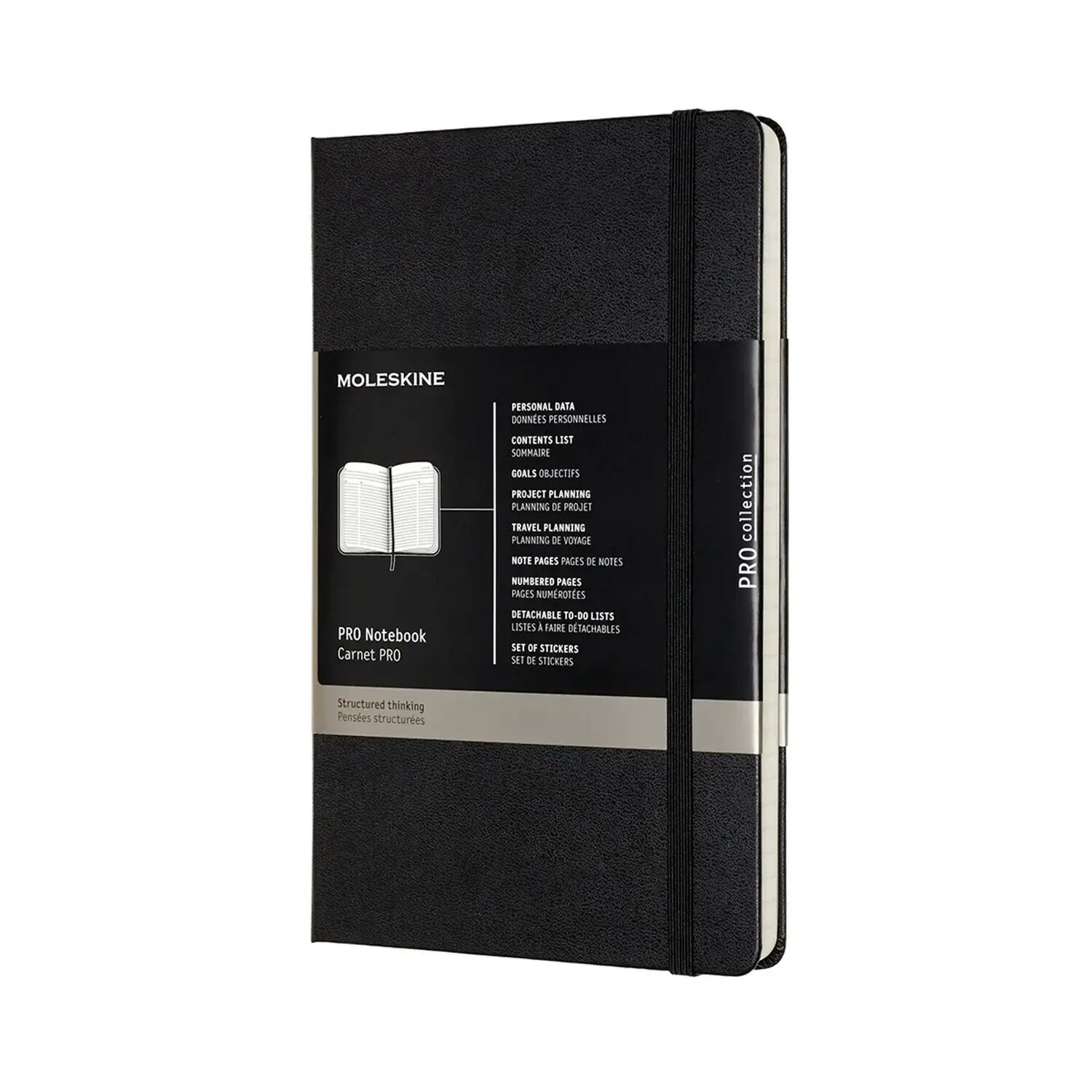 Notesbog MOLESKINE Classic soft linieret Pocket sort - Køb billigt på ...