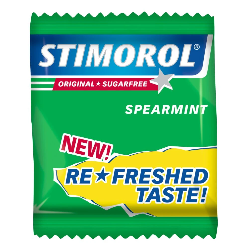 Tyggegummi Stimorol Spearmint 500 stk Køb billigt på Grafical.dk