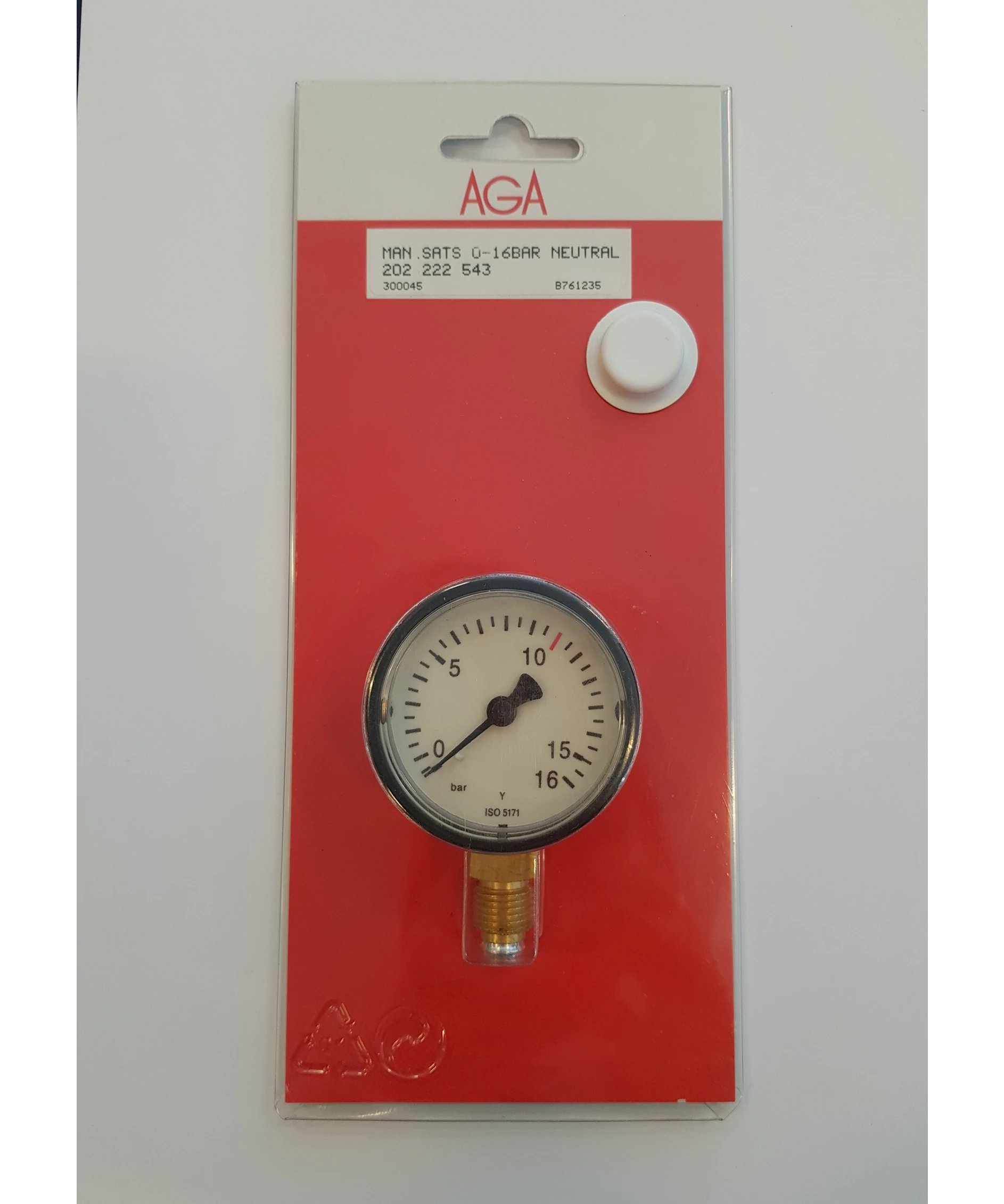 Manometer 0-16 BAR