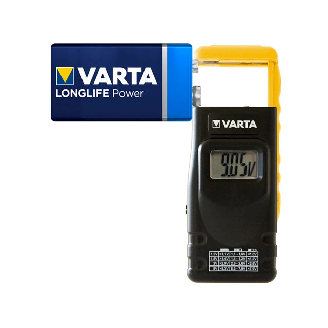 Batteritester Varta LCD Digital Battery Tester