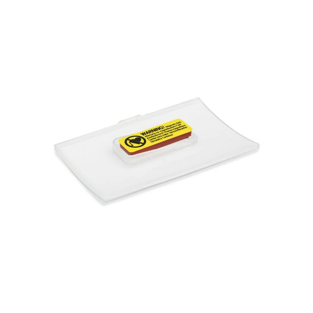 Durable 812319 Naambadge 812319 gebogen met magneet, 40 x 75 mm, transparant, verpakking 25 stuks Durable 812319 Naambadge 812319 gebogen met magneet, 40 x 75 mm, transparant, verpakking 25 stuks