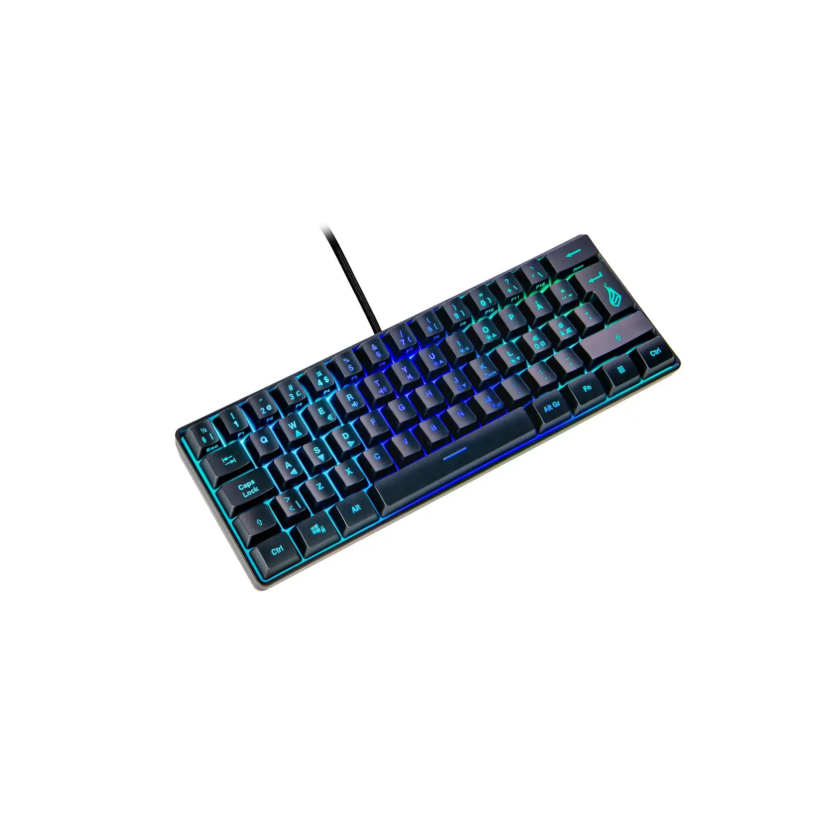 Tastatur SureFire KingPin X1 60% Gaming RGB Keyboard QWERTY (Nordic ...
