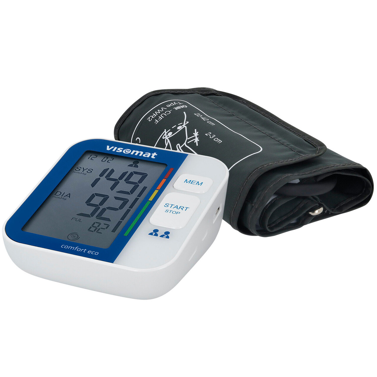 Blodtryksmåler - Microlife BP Comfort PC | Skånsom og hurtig måling | Køb