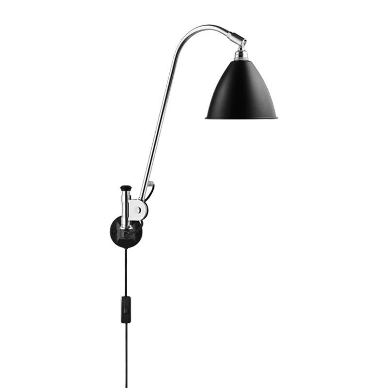 Bestlite Kjøp lamper fra Bestlite online hos Designlite.no Bestlite BL7 Vegglampe Ø16 KromSvart GUBI