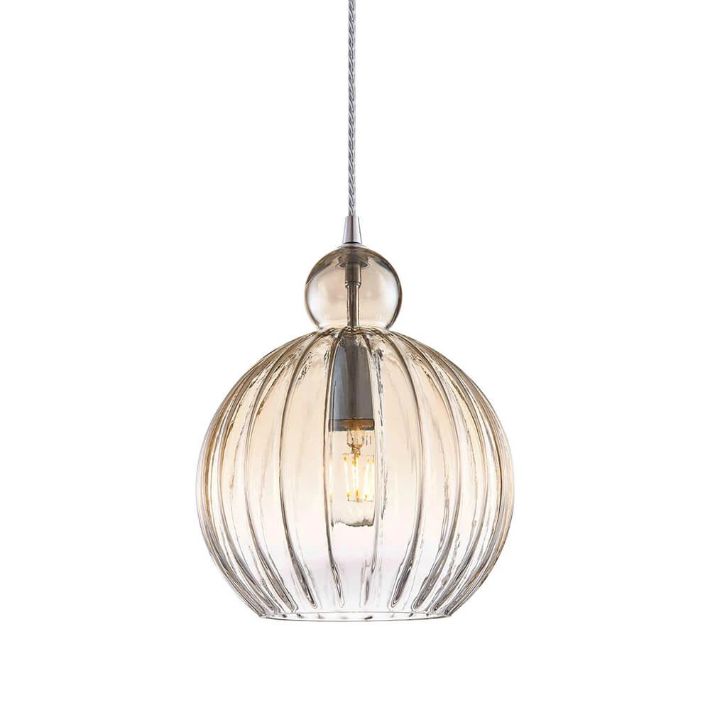 Ball Ball Pendel Ø32 Cognac Halo Design Halo Design Cognac Bordlampe
