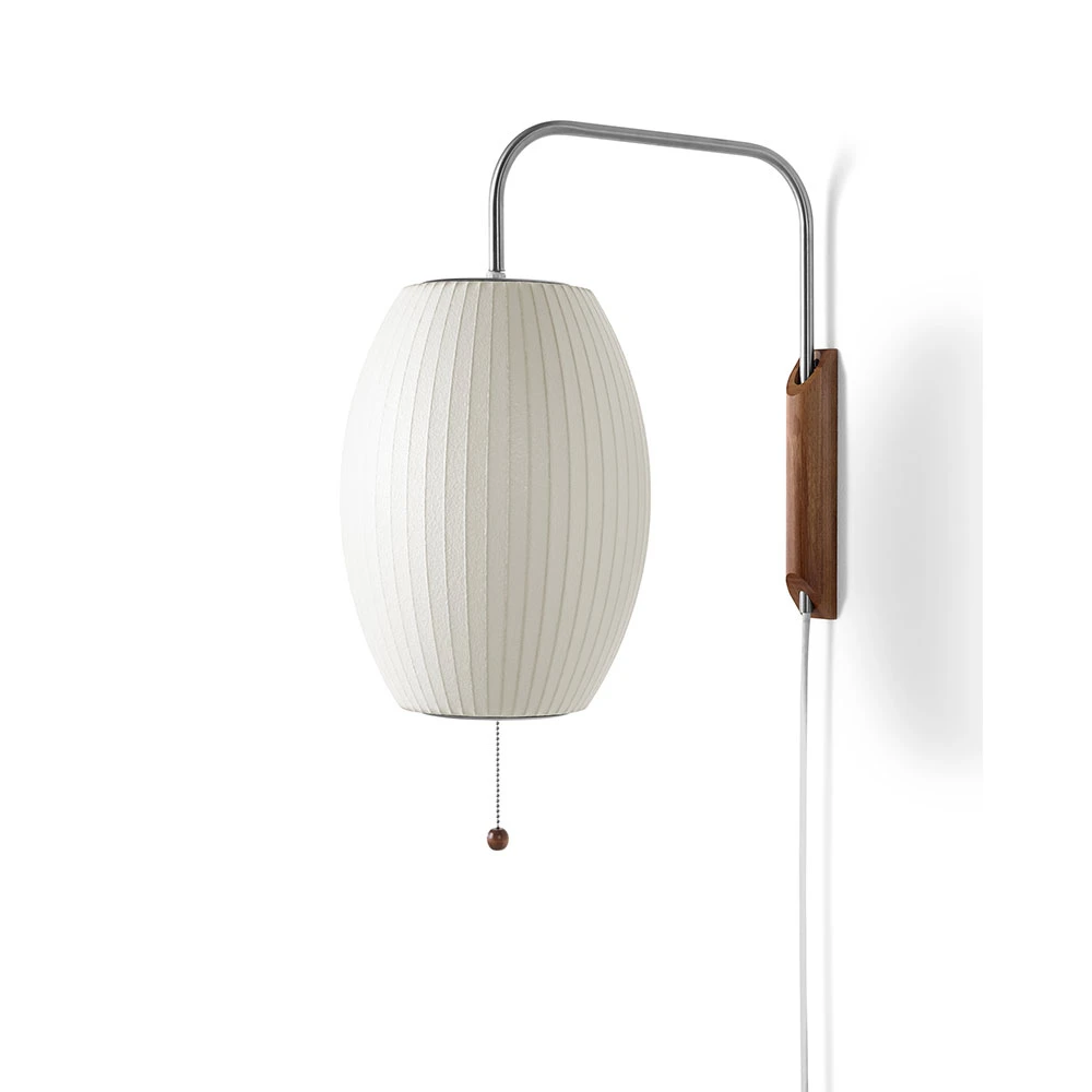 Nelson Cigar Sconce Bubble Small Vegglampe Herman Miller Nelson Apple Bubble Medium Pendel Herman Miller