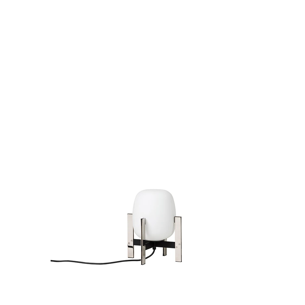 Santa & Cole TMM Gulvlampe OakWhite med diffuser Santa & Cole
