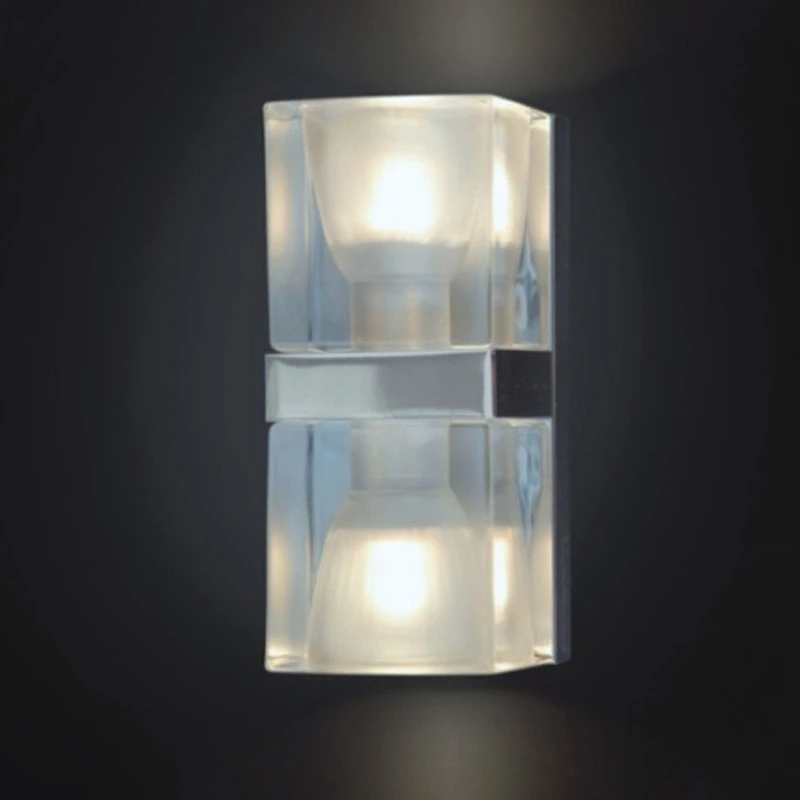 Ice Cube Dobbelt Væglampe Fabbian Ice Cube Dobbelt Væglampe Fabbian