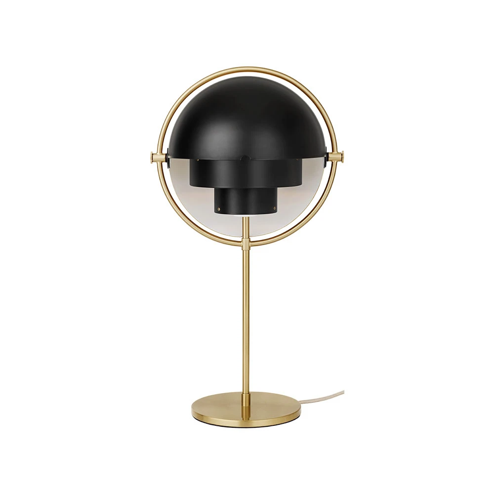 Multi Lite Bordlampe BrassBlack GUBI Multi Lite Bordlampe All Brass GUBI