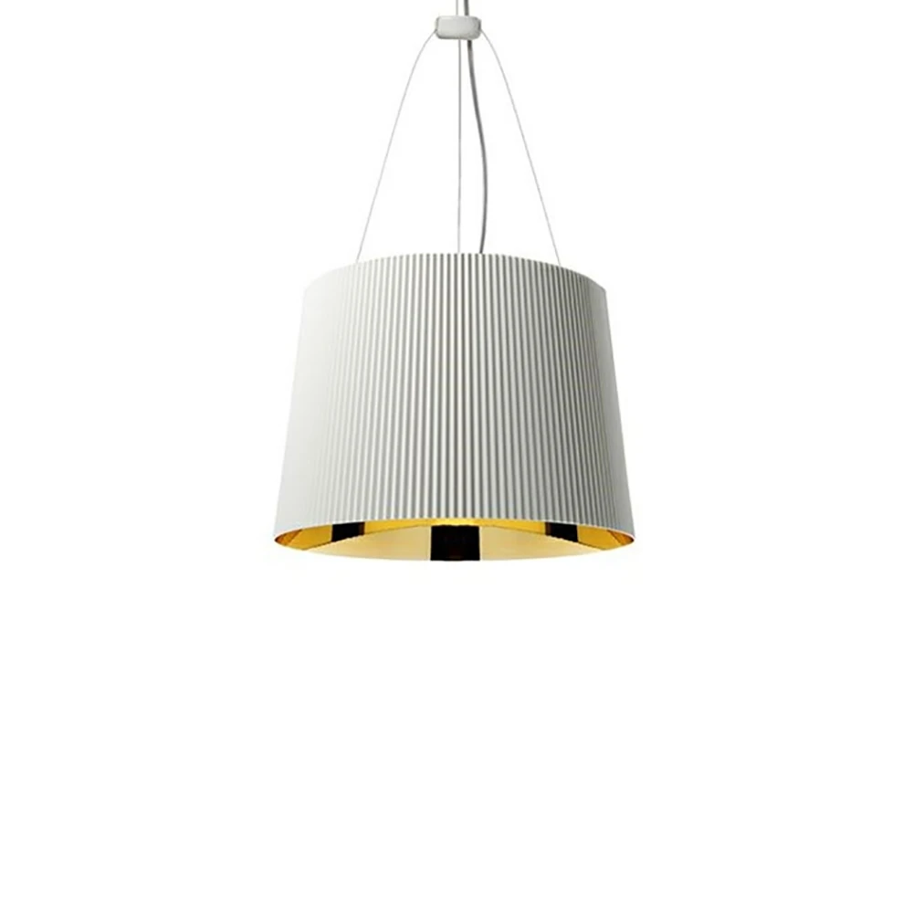 Ge' Pendel HvitGull Kartell Ge' Pendel Krystall Kartell