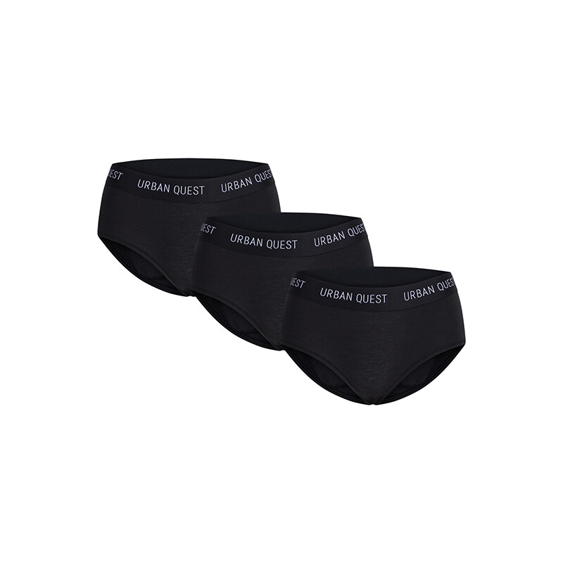 URBAN QUEST 3-PACK BAMBOO HIPSTER 1160-9000