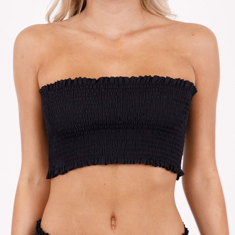 Neo Noir Lingeri SKIN LOBSTER BIKINI TOP, SORT