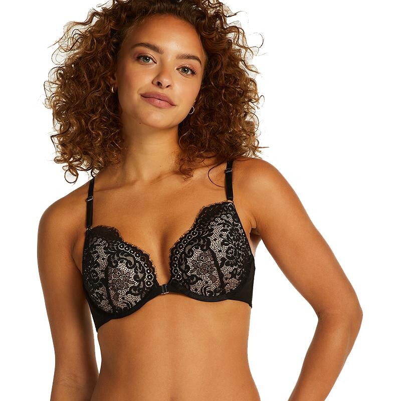 HUNKEMÖLLER CARDI BH, SORT