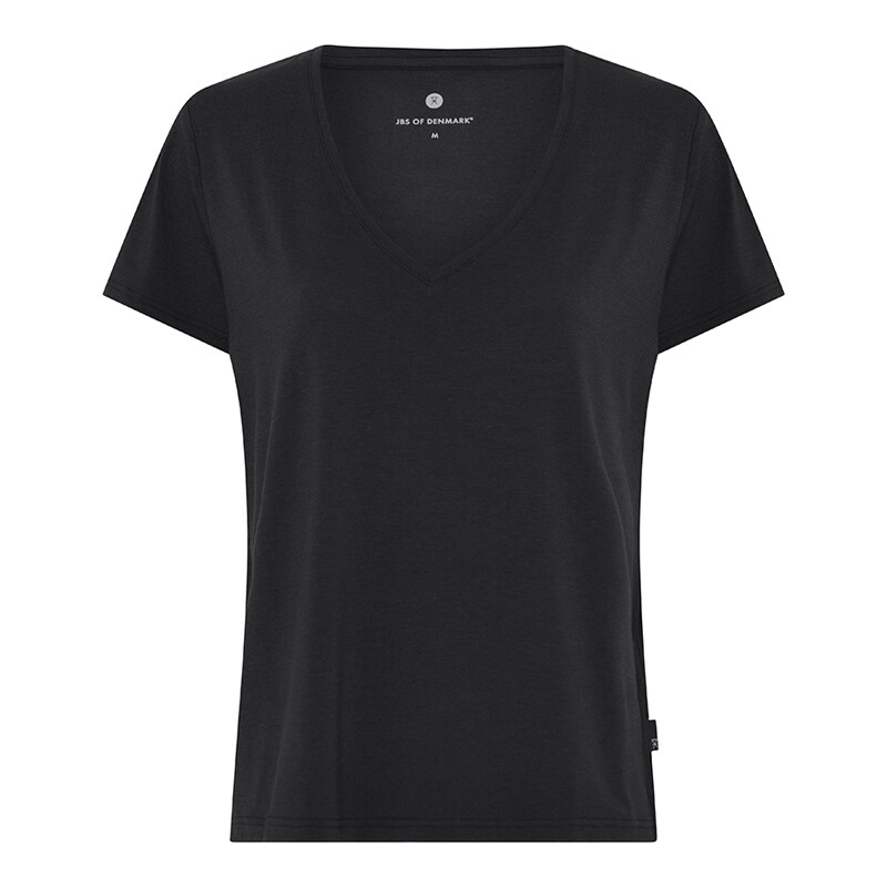 JBS BAMBOO BLEND V-TEE, SORT