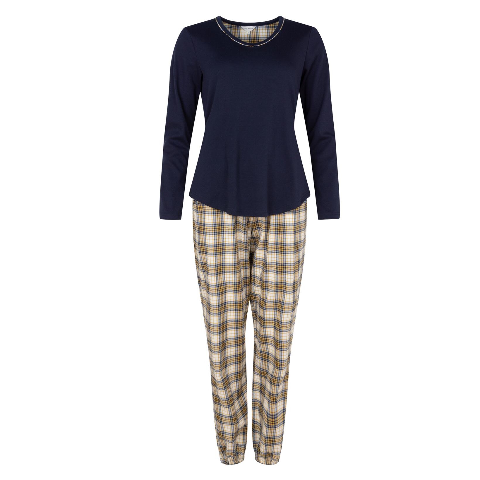 LADY AVENUE COTTON FLANNEL PYJAMAS 83-1186 355