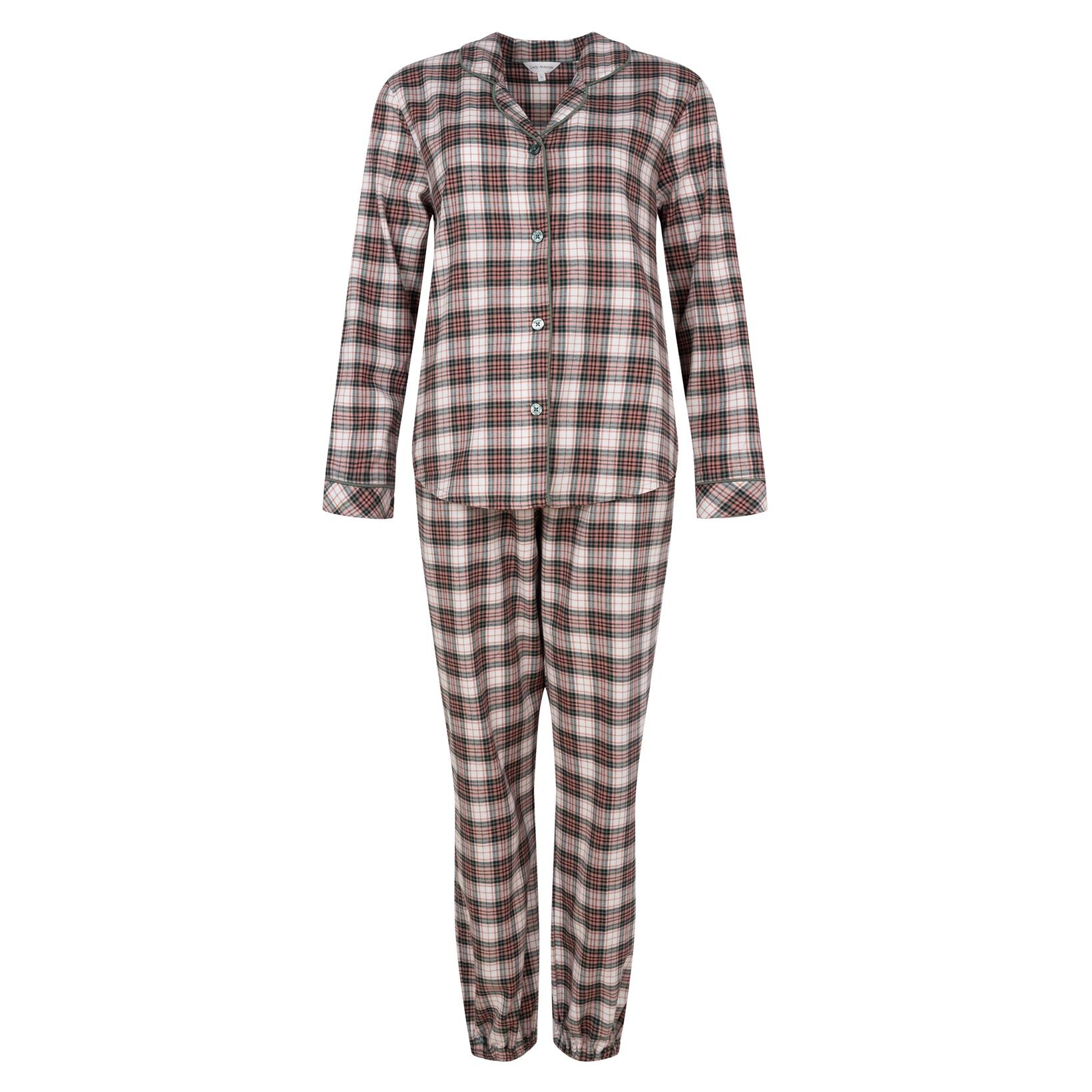 LADY AVENUE COTTON FLANNEL PYJAMAS 83-1187 361