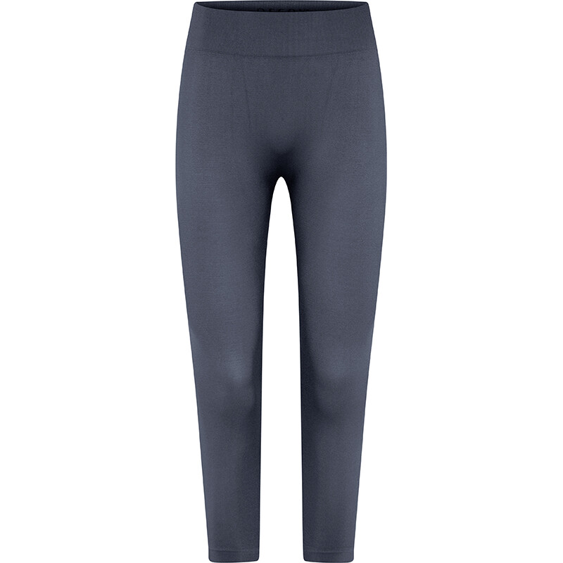 DECOY SEAMLESS CAPRI LEGGINGS, BLÅ