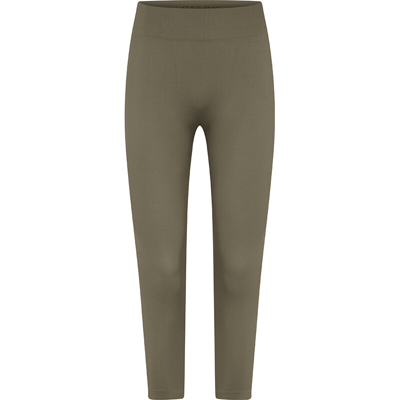 DECOY SEAMLESS CAPRI LEGGINGS, GRØN
