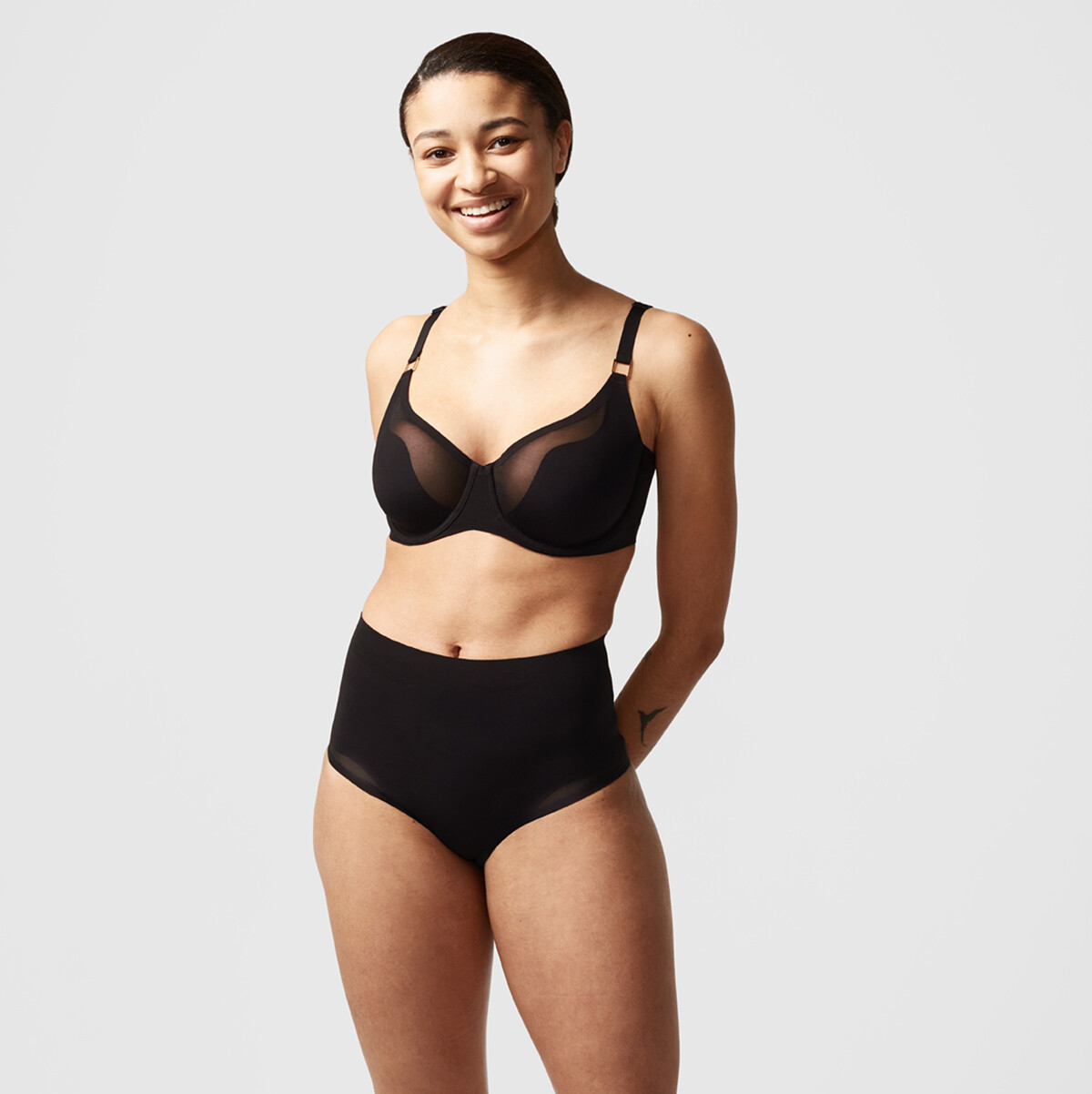 CHANTELLE PURE LIGHT BH, SORT