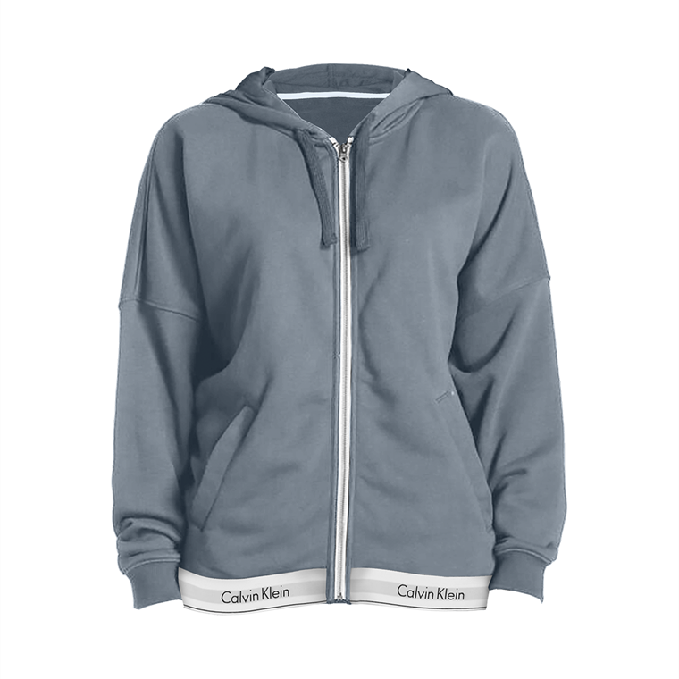 CALVIN KLEIN LINGERI FULL ZIP HOODIE 6030E SWY