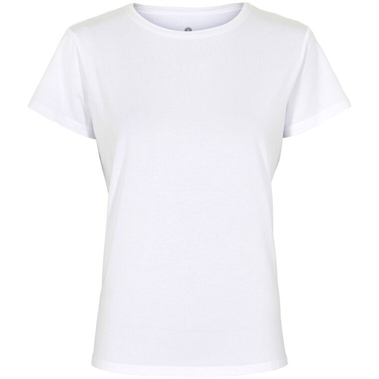 JBS BAMBOO BLEND TEE, HVID
