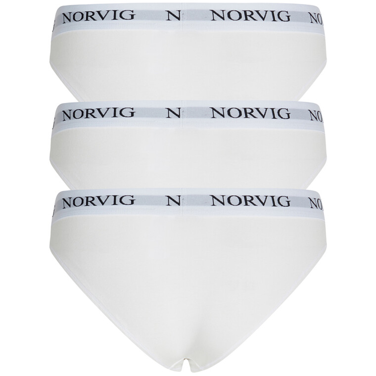 NORVIG 3-PAK TAI 1180 HVID