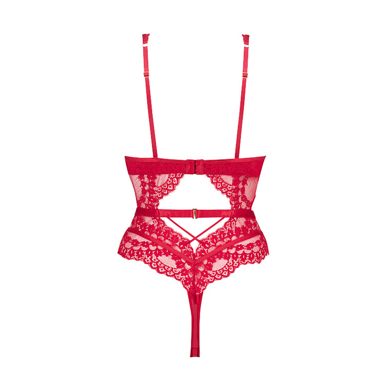 HUNKEMÖLLER SANNE UNDERWIRED BODY, RØD