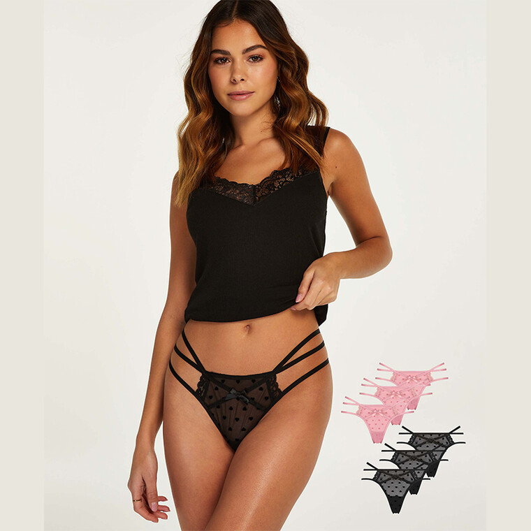 HUNKEMÖLLER MELDA STRING 6-PAK, MULTI