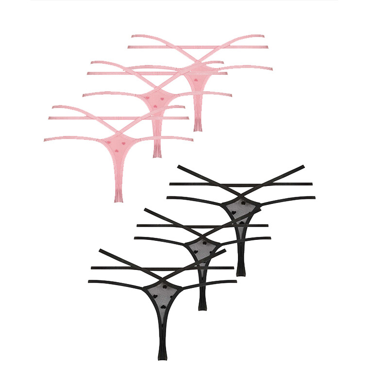 HUNKEMÖLLER MELDA STRING 6-PAK, MULTI