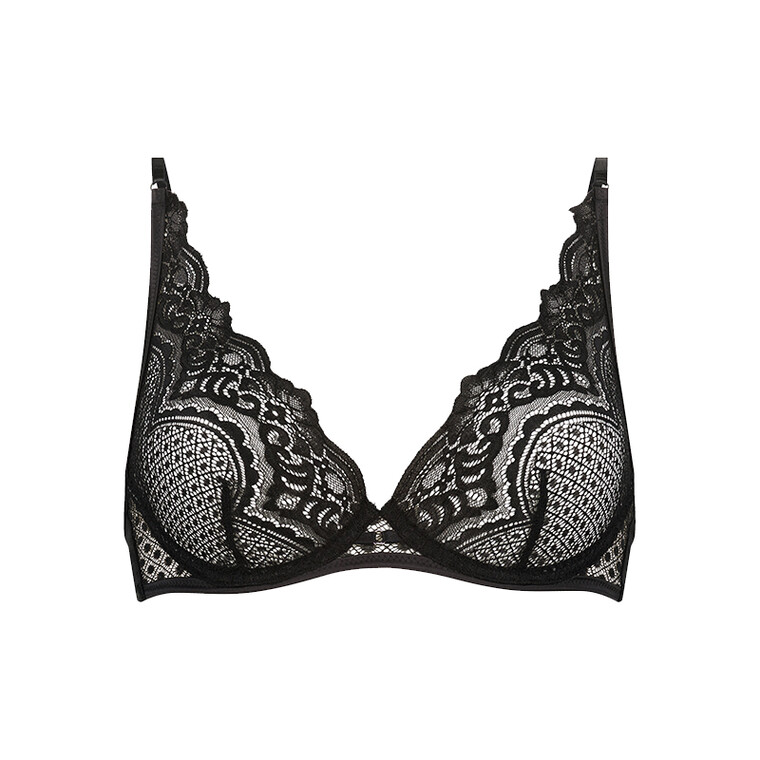 HUNKEMÖLLER LOTTA BH, SORT