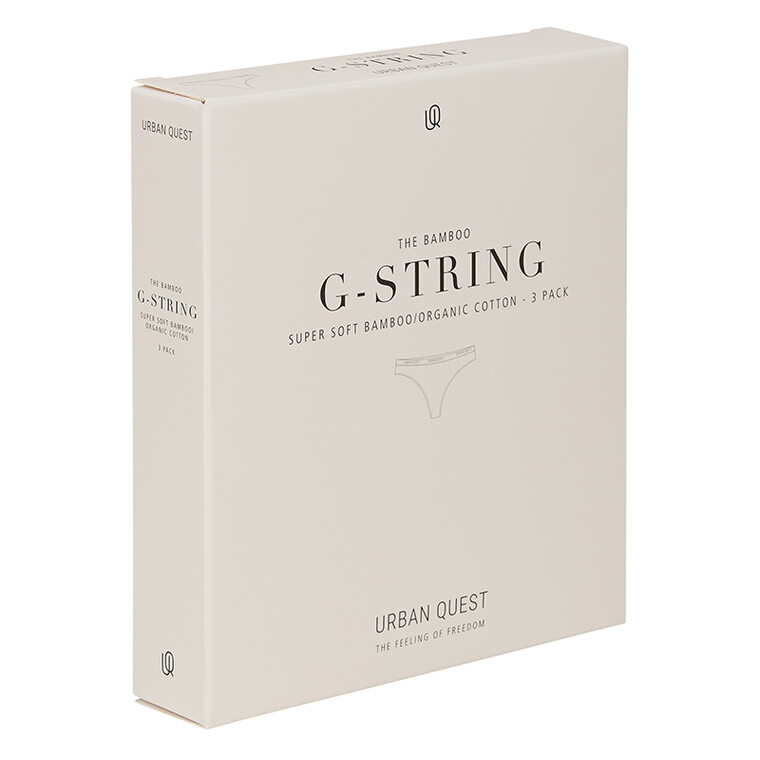 URBAN QUEST 3-PACK BAMBOO STRING 1150-1000