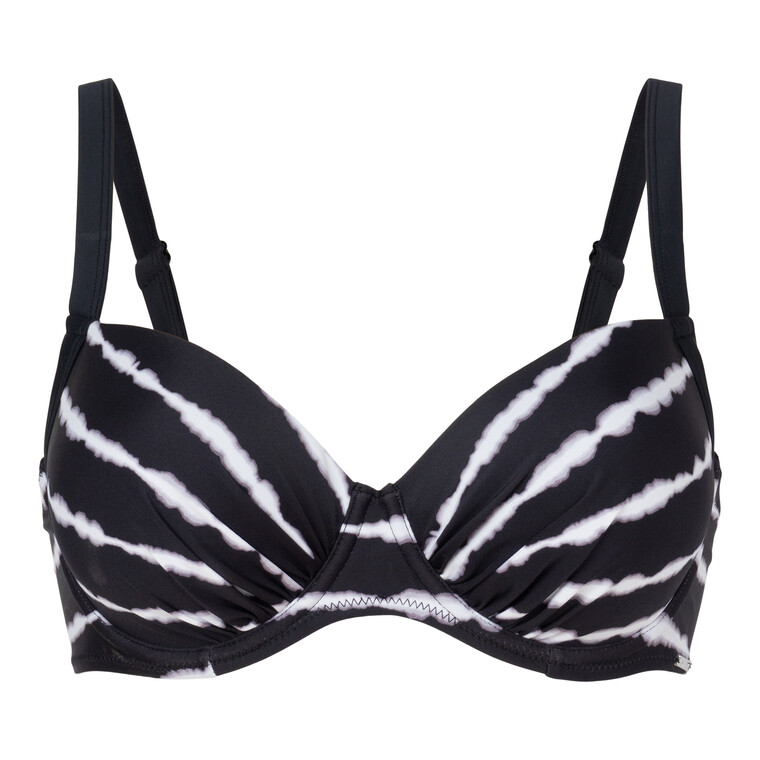 WIKI BALCONETTE BIKINI TOP, SORT