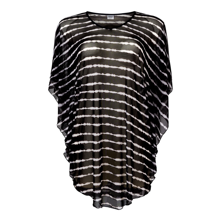 WIKI BEACH PONCHO, SORT